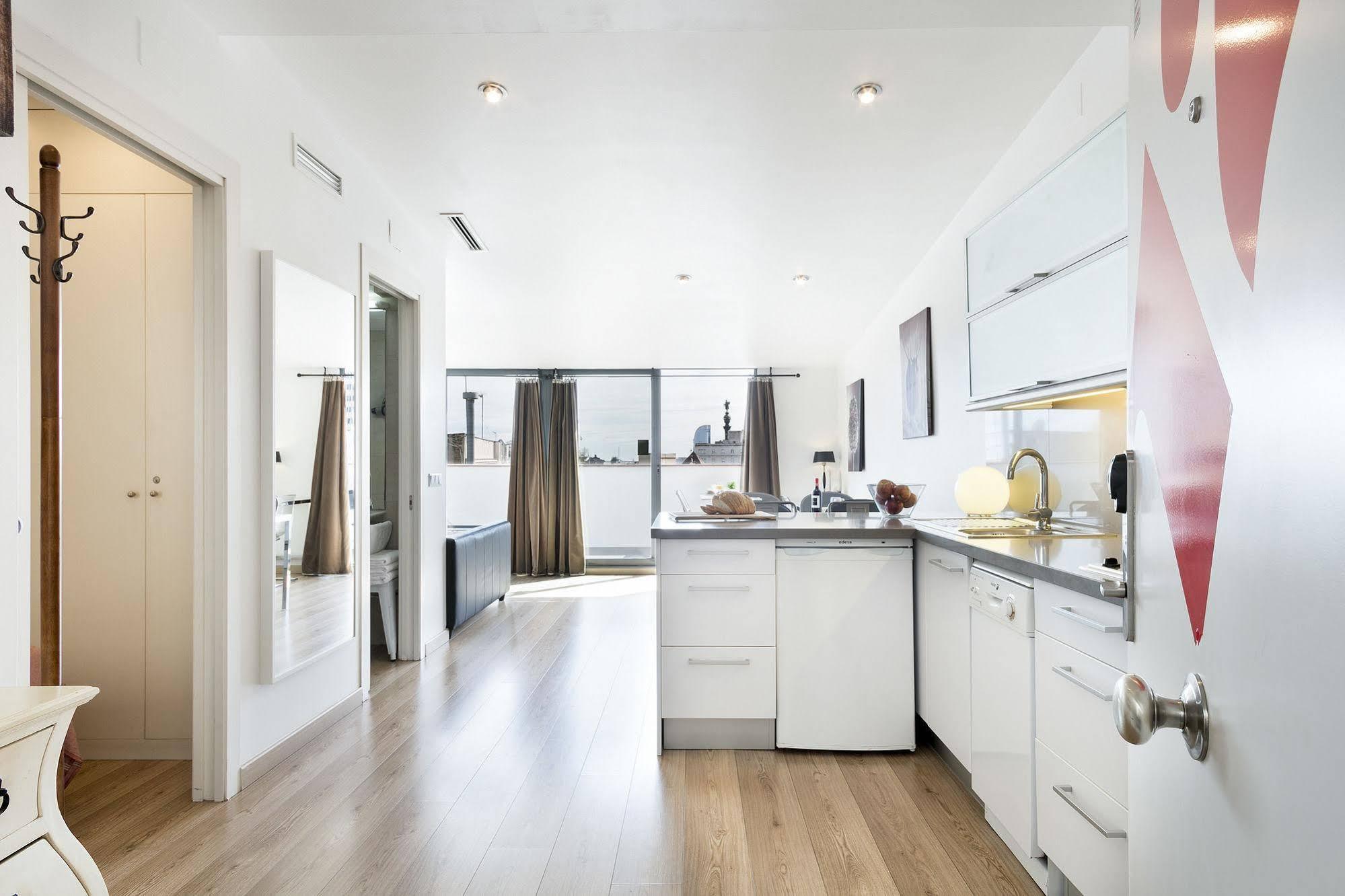 Aspasios Las Ramblas Apartments Barselona Dış mekan fotoğraf