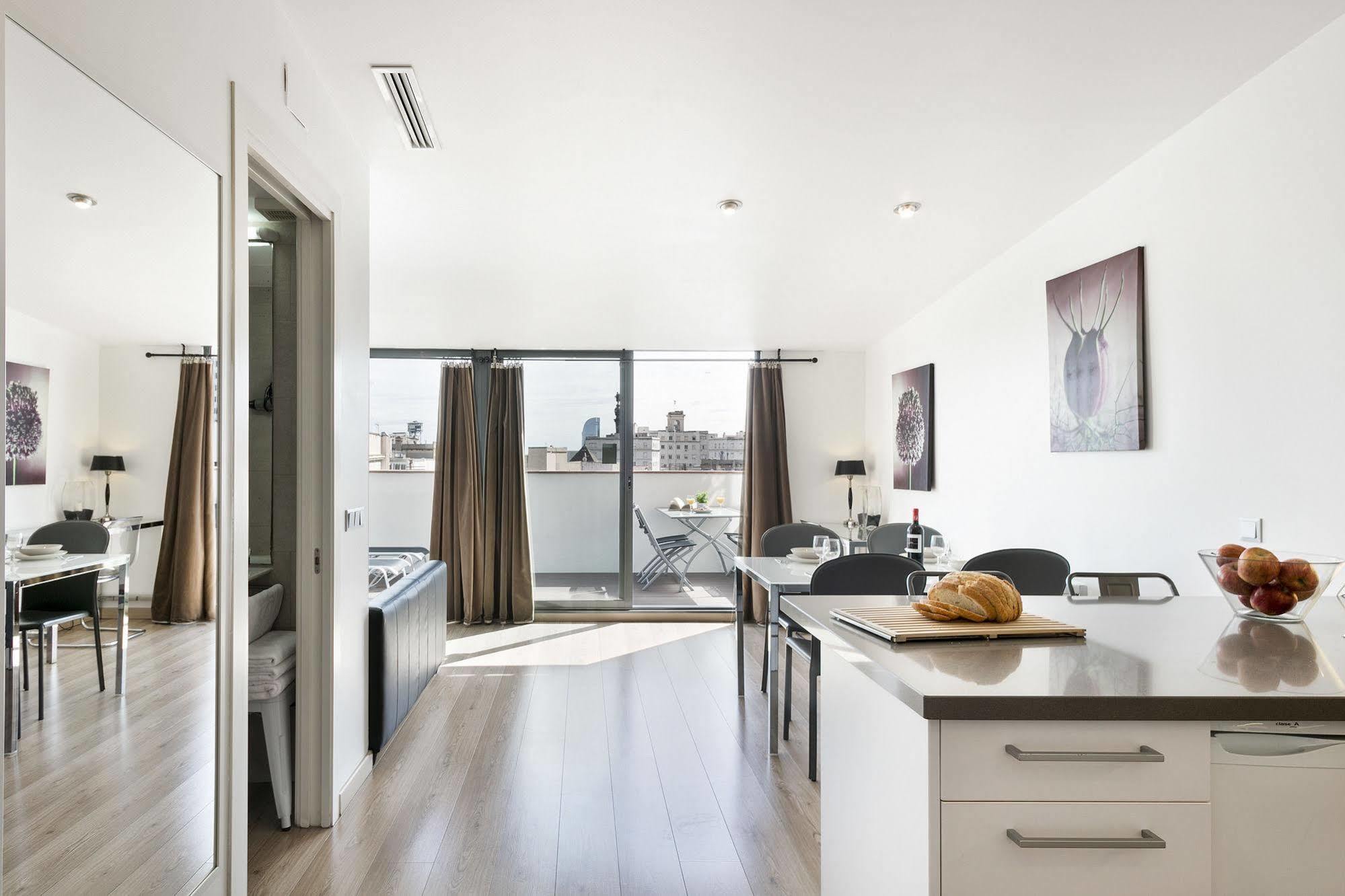 Aspasios Las Ramblas Apartments Barselona Dış mekan fotoğraf